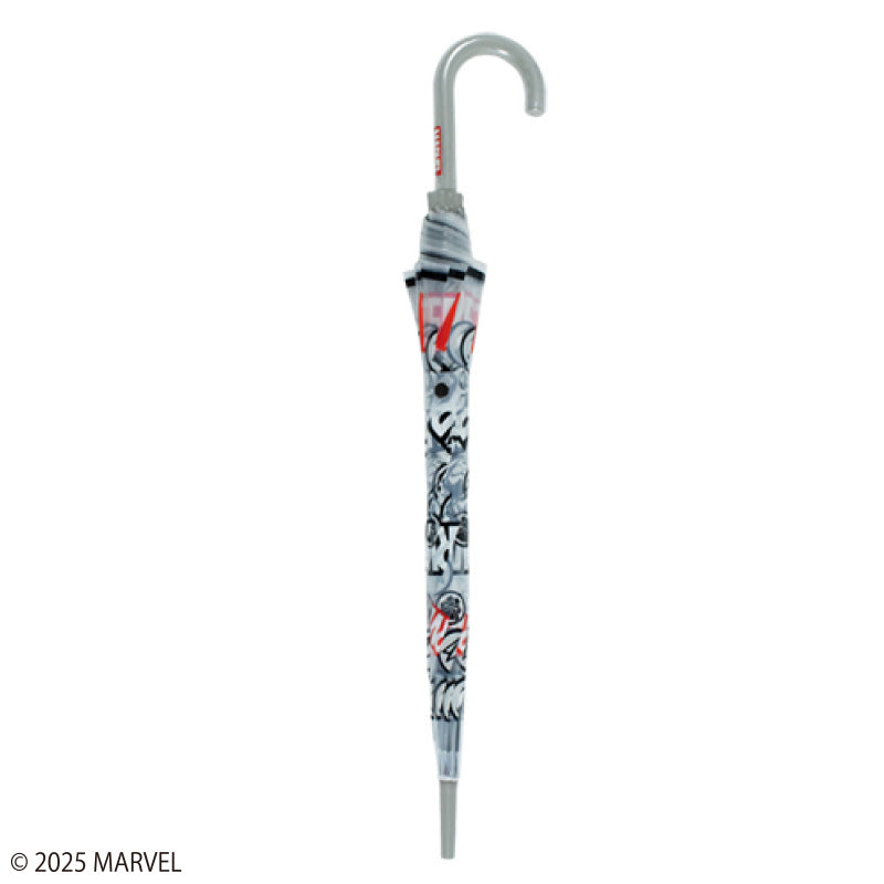 MARVEL ビニール傘 アイコン58cm グレー