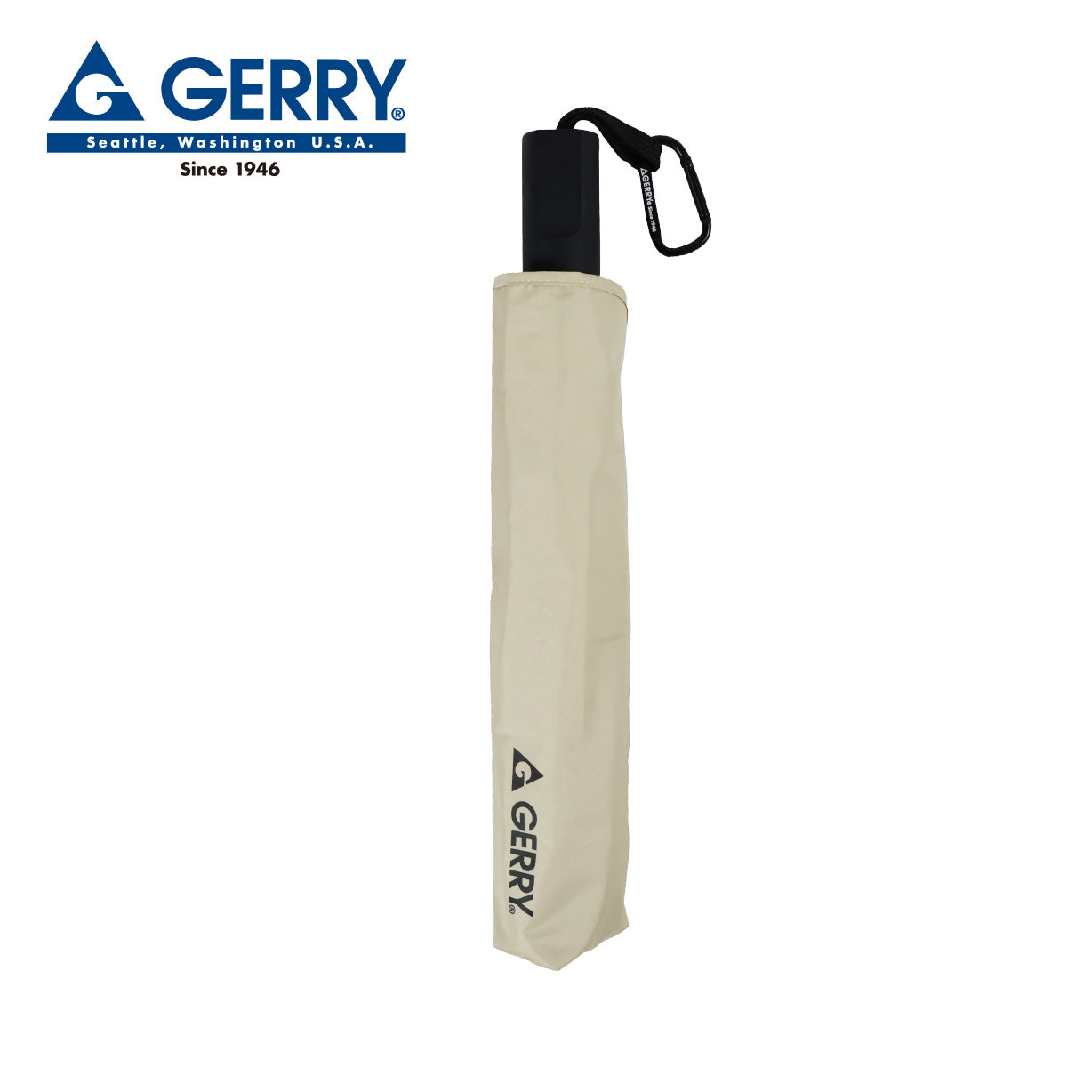 GERRY 超撥水スマート折傘58cm ベージュ