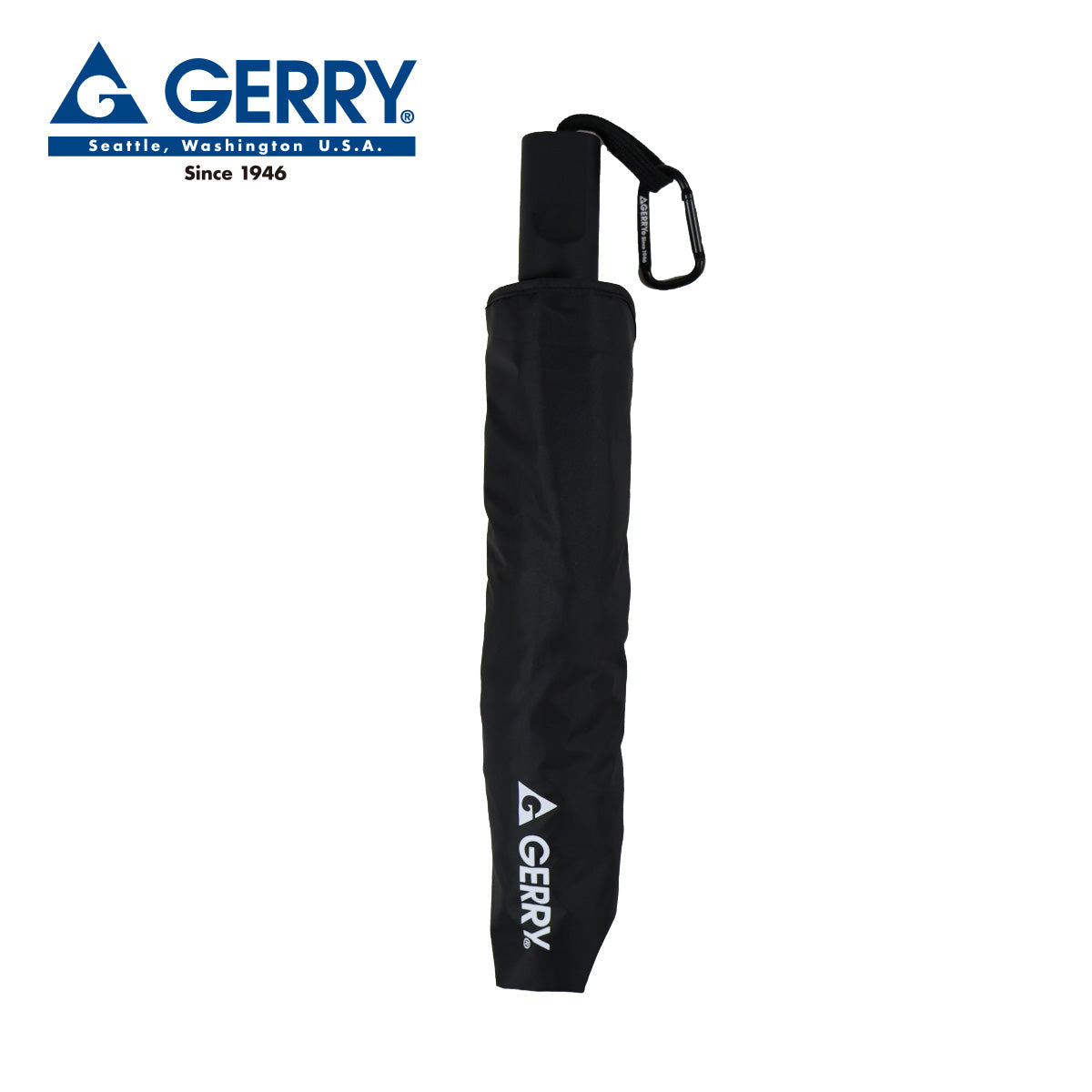 GERRY 超撥水スマート折傘58cm ブラック