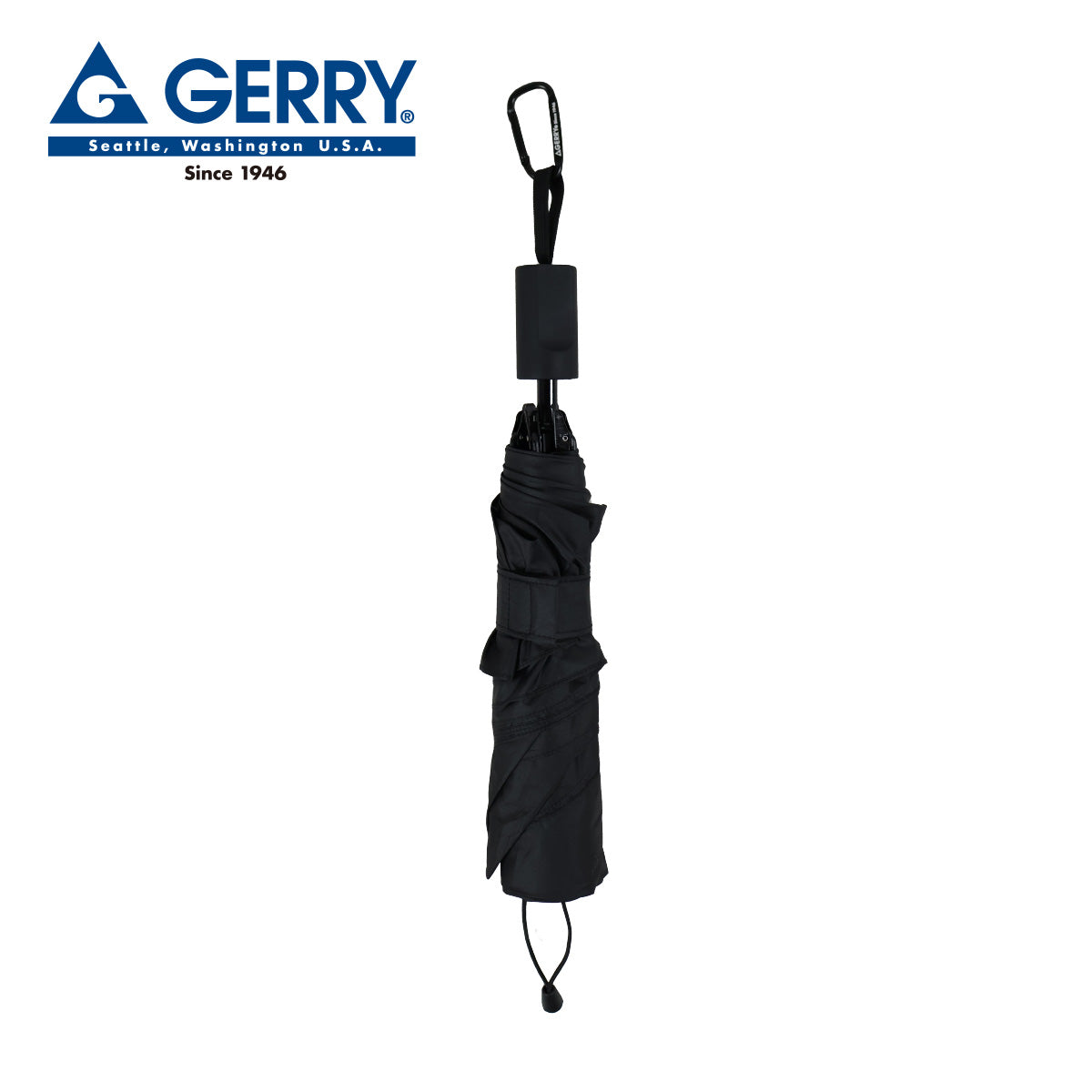 GERRY 超撥水スマート折傘58cm ブラック