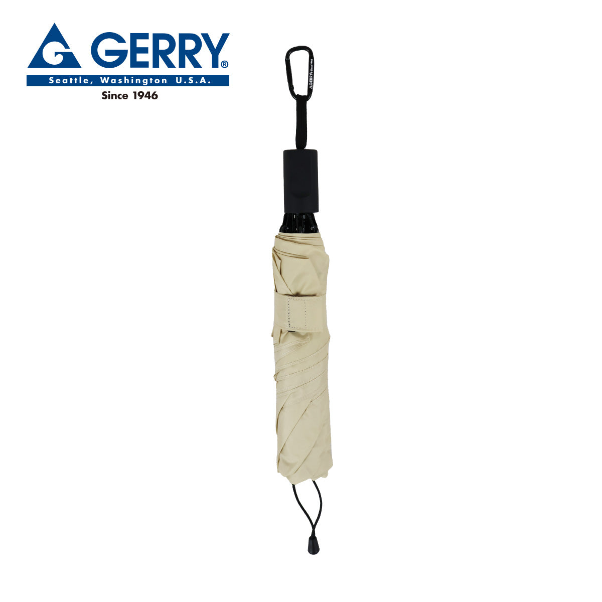 GERRY 超撥水スマート折傘58cm ベージュ