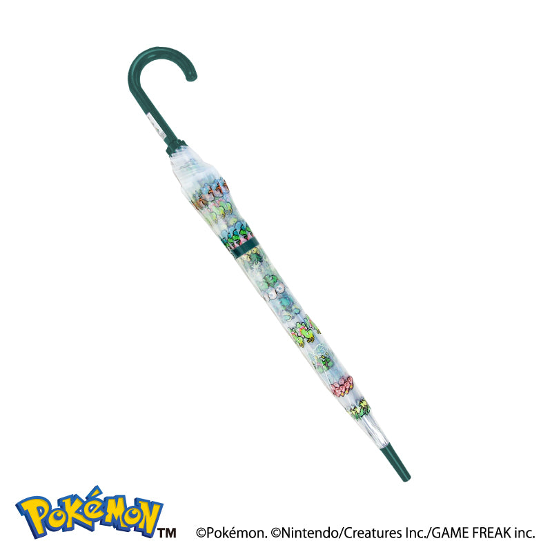 ポケモンビニール傘60cm ピクセルアート くさタイプ