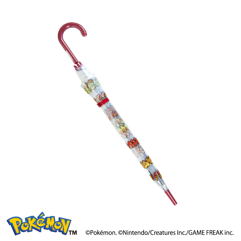 ポケモンビニール傘60cm ピクセルアート ほのおタイプ