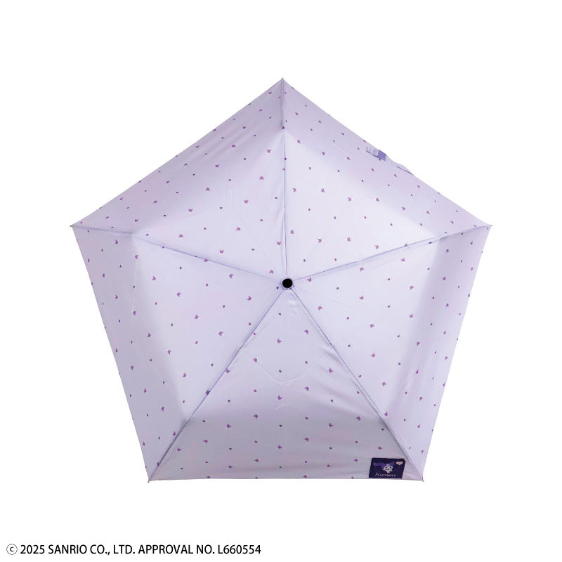 サンリオキャラクターズ 晴雨兼用折りたたみ傘50cm クロミ