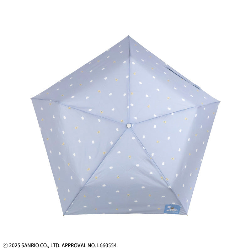 サンリオキャラクターズ 晴雨兼用折りたたみ傘50cm シナモロール