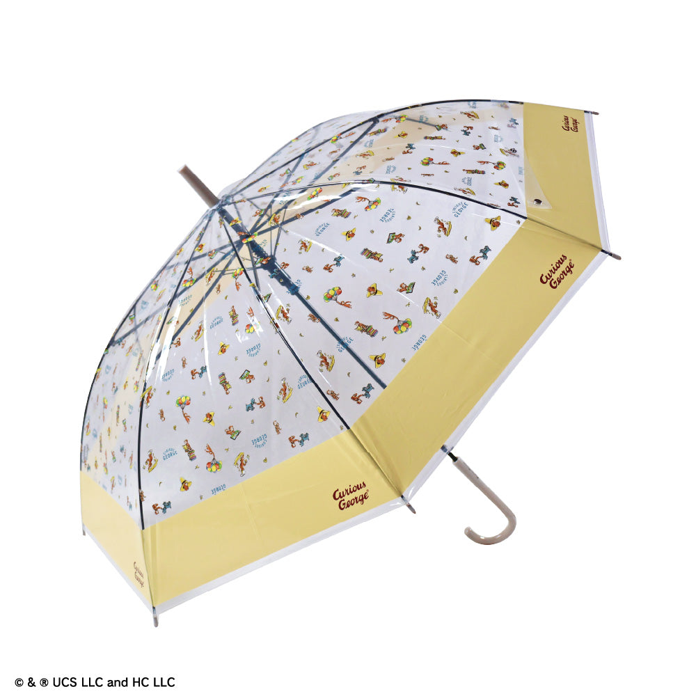 おさるのジョージ ジャンプビニール傘 60cm