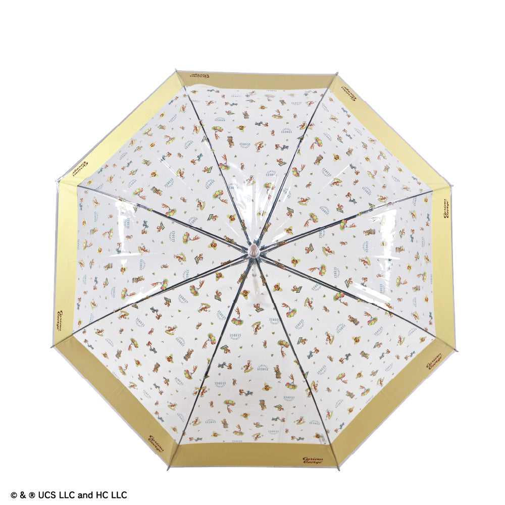 おさるのジョージ ジャンプビニール傘 60cm