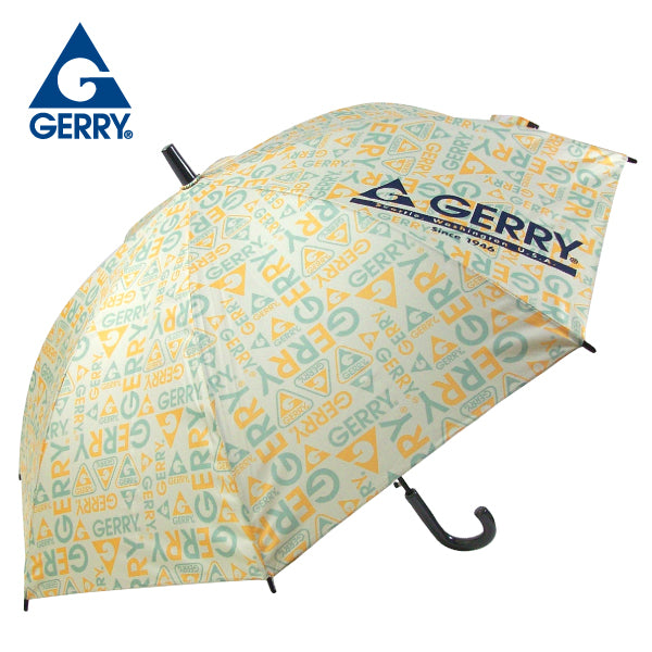 GERRY KIDS BJP長傘55cm ロゴ総柄ベージュ