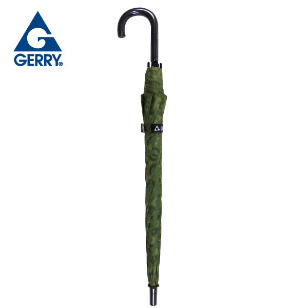 GERRY KIDS BJP長傘55cm ロゴ総柄カーキ