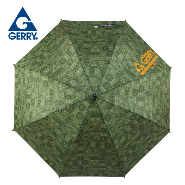 GERRY KIDS BJP長傘55cm ロゴ総柄カーキ