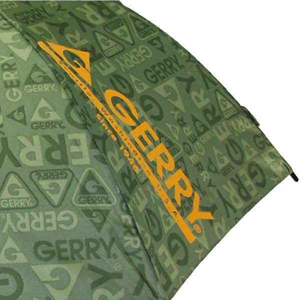 GERRY KIDS BJP長傘55cm ロゴ総柄カーキ