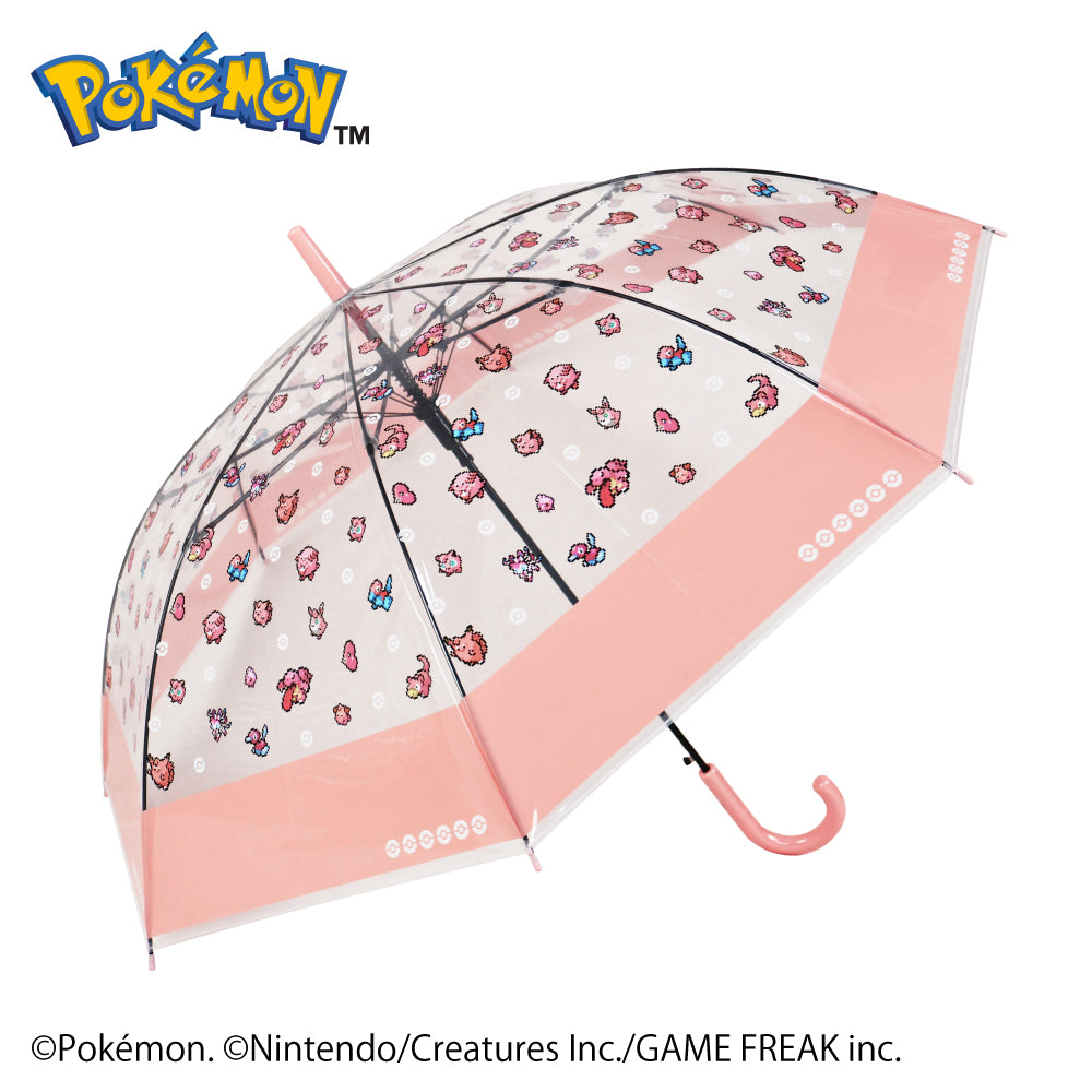 ポケモンジャンプビニール傘60cm ピクセルアート PINK – 大日産業株式会社