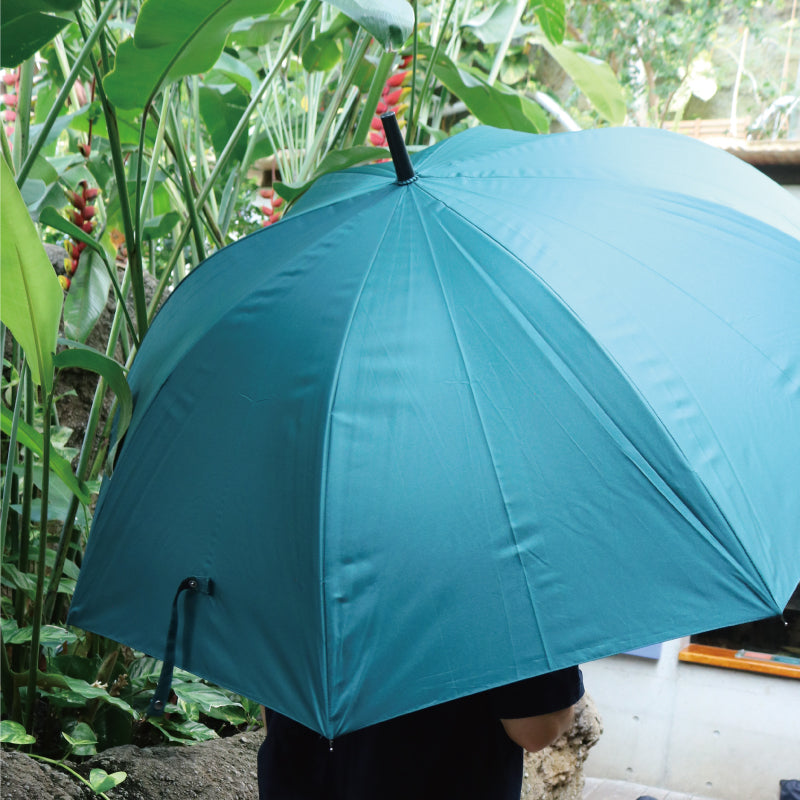 晴雨兼用ジャンプ傘65cm グリーン