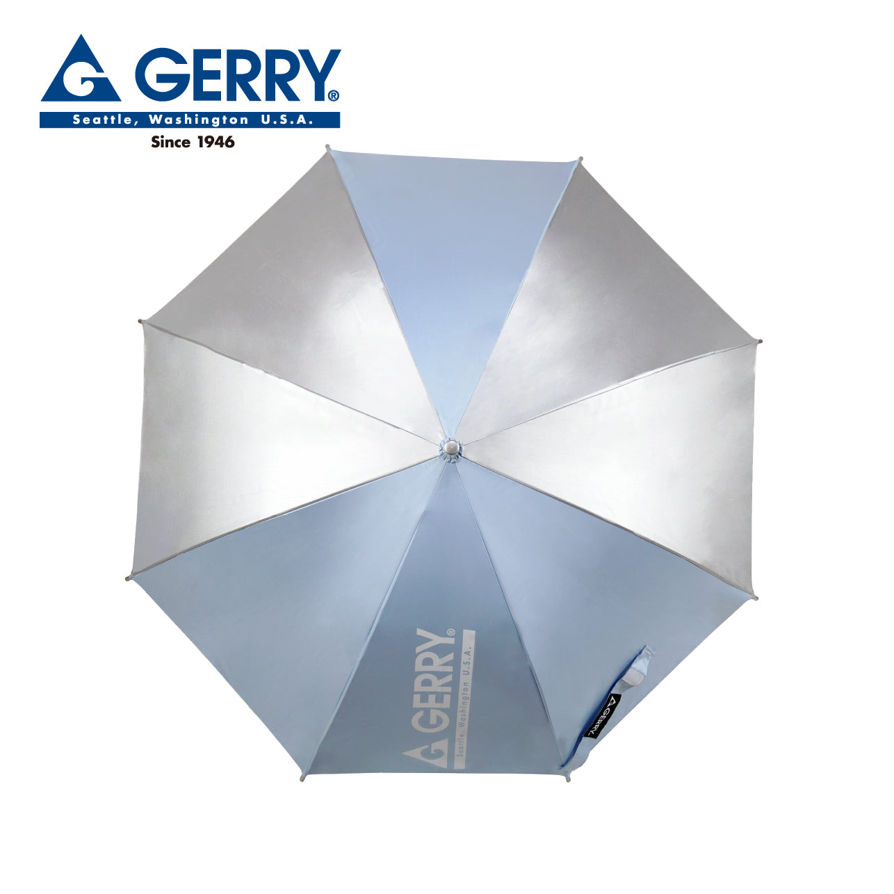 GERRY　KIDSシルバージャンプ日傘55cm　ブルー