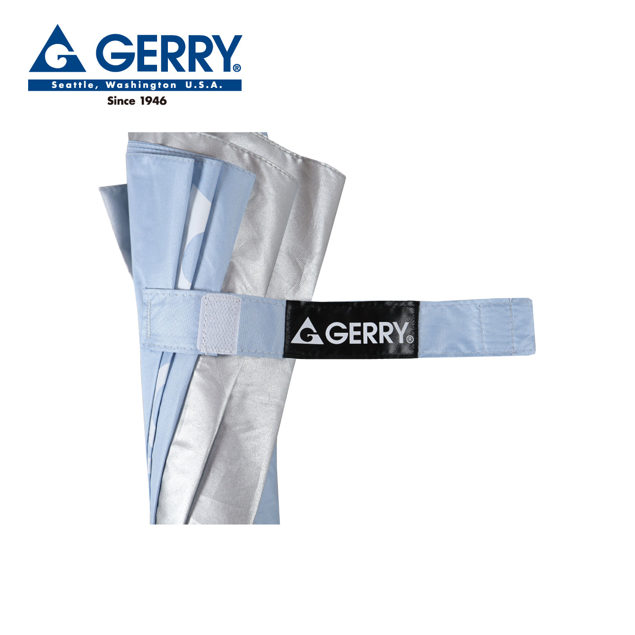 GERRY　KIDSシルバージャンプ日傘55cm　ブルー