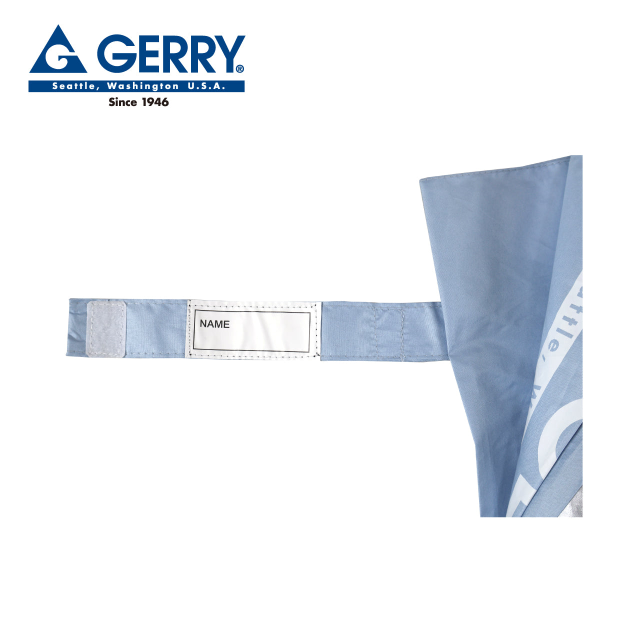 GERRY　KIDSシルバージャンプ日傘55cm　ブルー