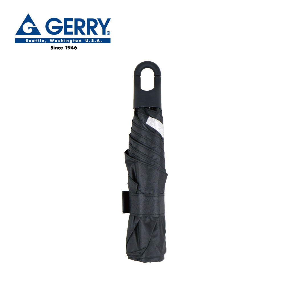 GERRY 晴雨兼用カラビナ手元折傘55cm ブラック – 大日産業株式会社