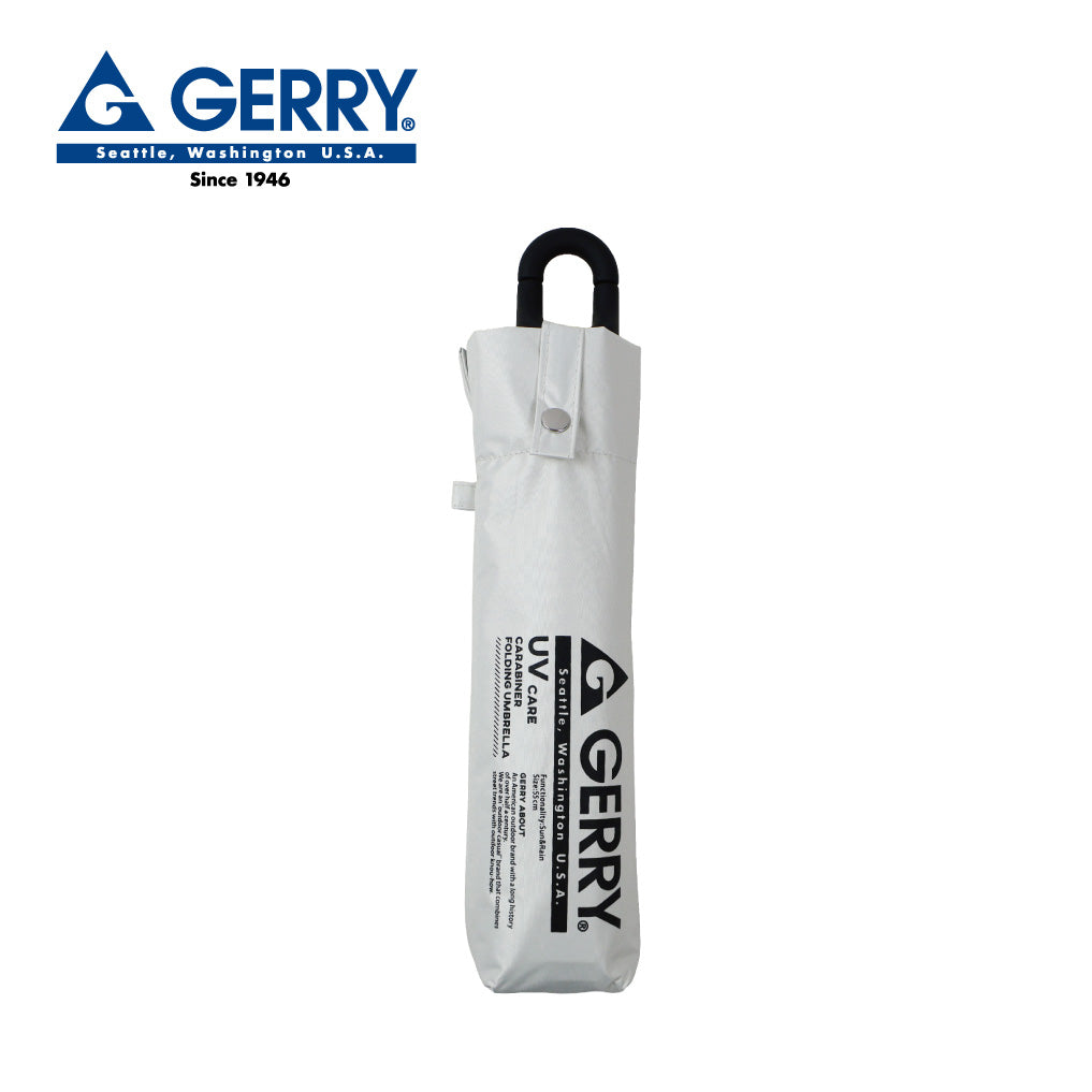 GERRY 晴雨兼用カラビナ手元折傘55cm オフホワイト – 大日産業株式会社