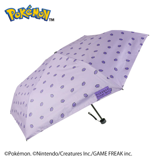 ポケモン晴雨兼用折傘50cm ピクセルアート メタモン