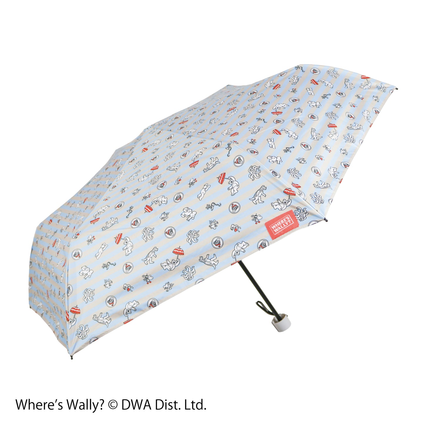 ウォーリーを探せ！　晴雨兼用折傘55cm