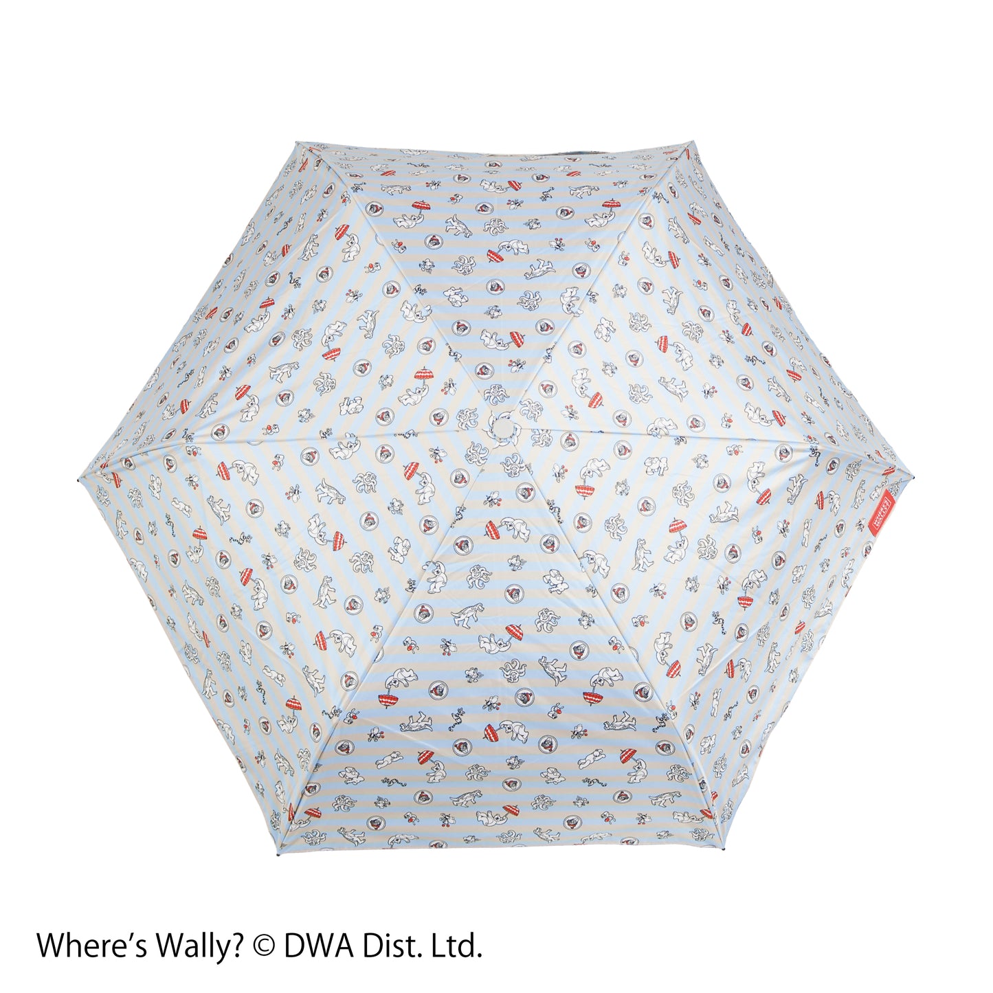 ウォーリーを探せ！　晴雨兼用折傘55cm
