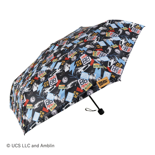 バック・トゥ・ザ・フューチャー　晴雨兼用折傘55cm
