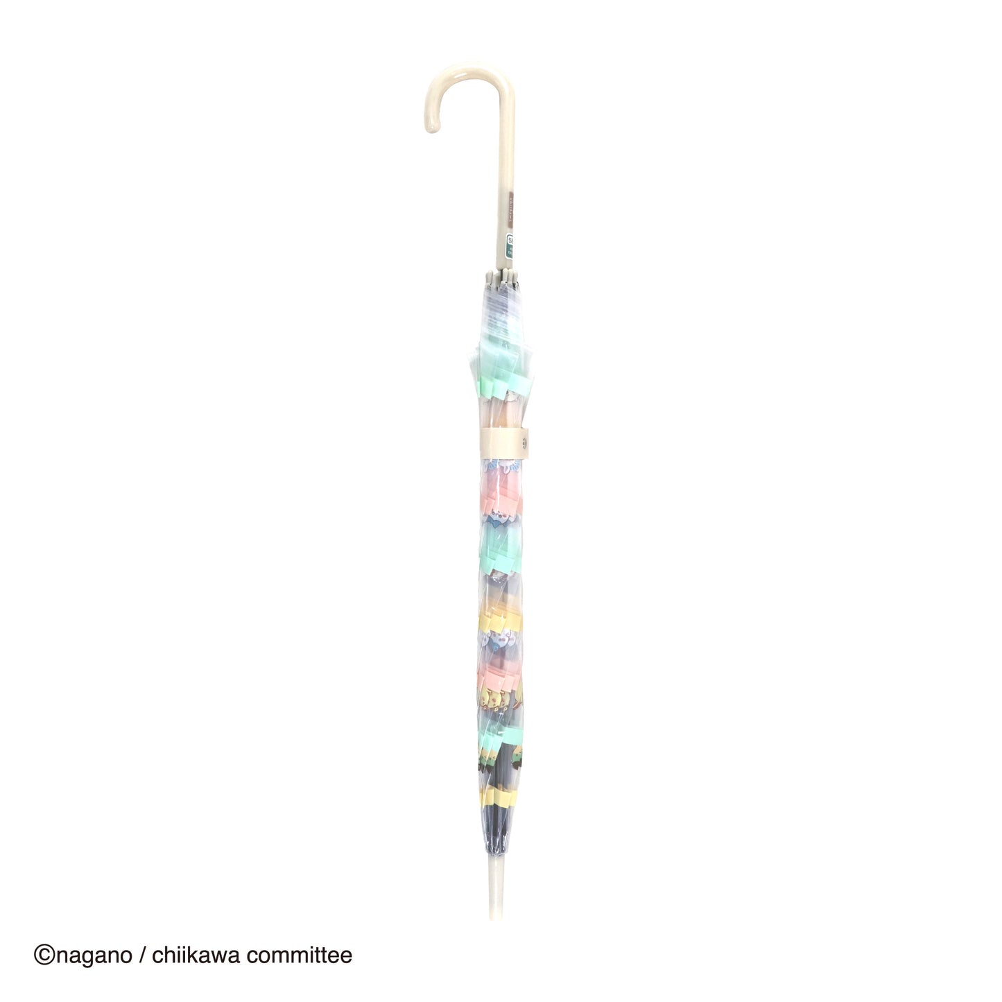 ちいかわ　ジャンプビニール傘58cm　ボーダー