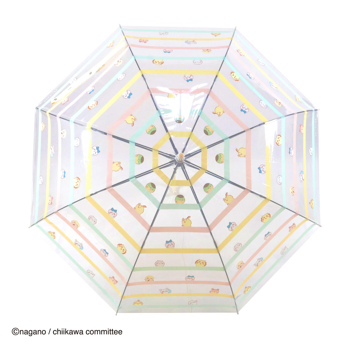 ちいかわ　ジャンプビニール傘58cm　ボーダー