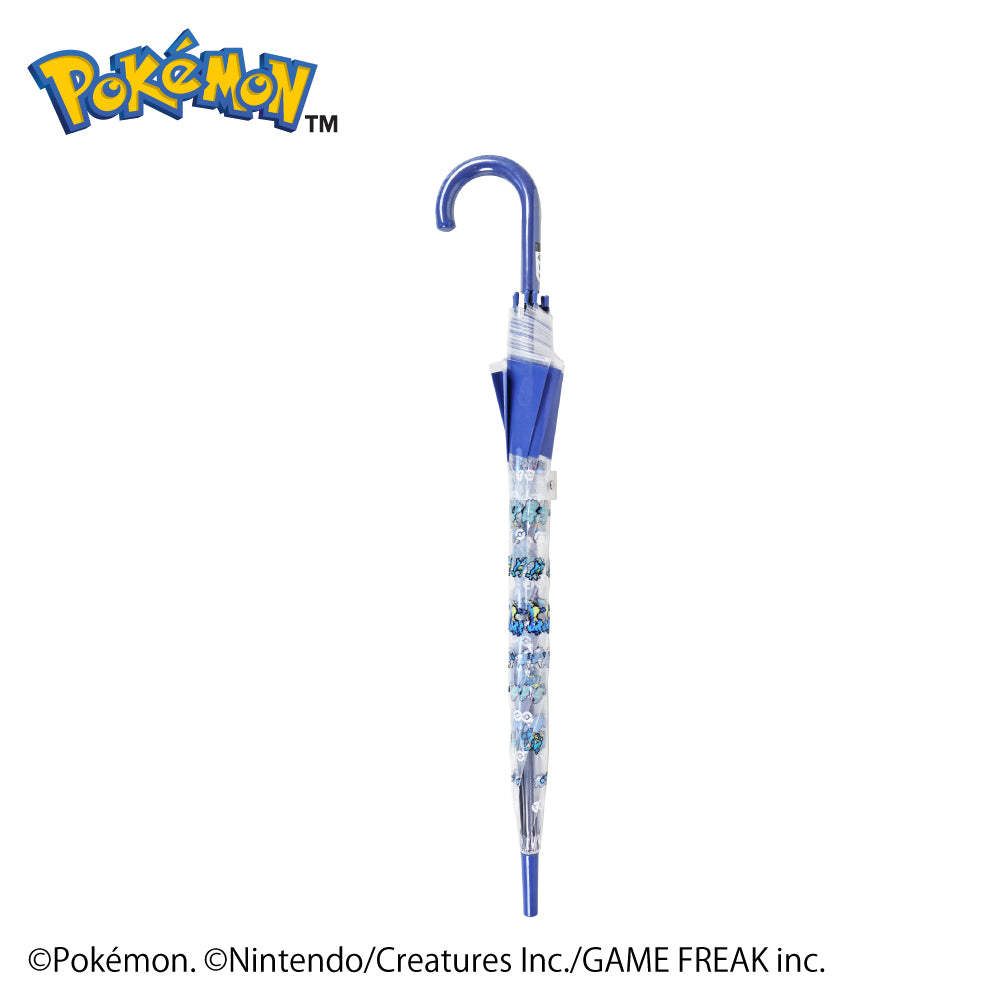 ポケモン　ポケットモンスター　ピクセルアート　ビニール傘　ほのお　みず　くさ ポケモンジャンプビニール傘60cm ピクセルアート BLUE – 大日産業株式会社