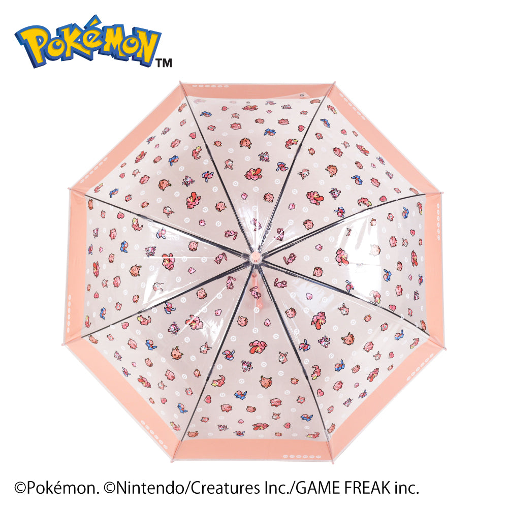 ポケモンジャンプビニール傘60cm ピクセルアート PINK – 大日産業株式会社