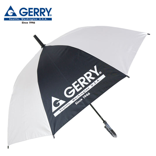 GERRY　KIDSシルバー日傘55cm　シルバー×ブラック