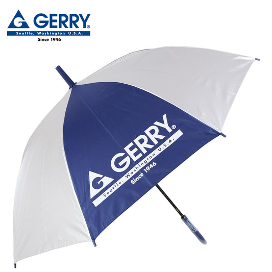 GERRY　KIDSシルバー日傘55cm　シルバー×ネイビー