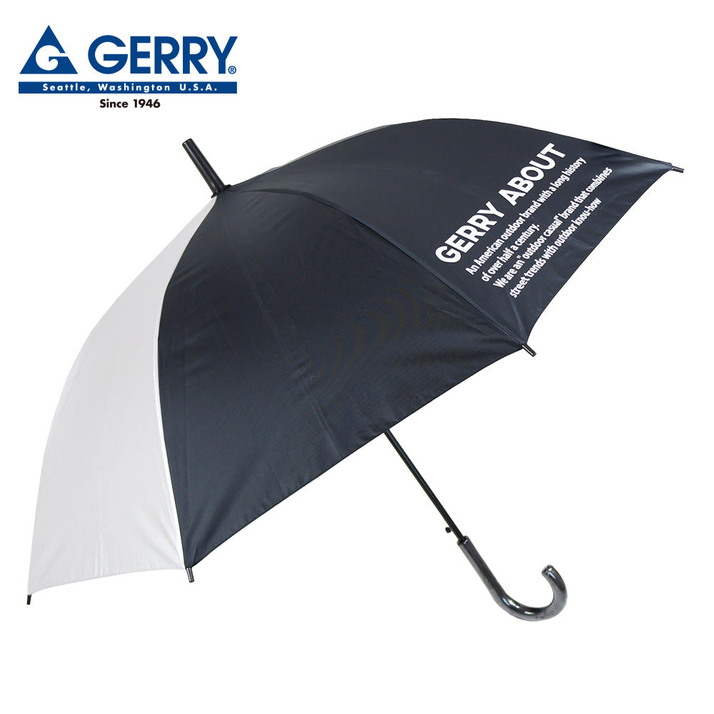 GERRY　KIDSシルバー日傘55cm　シルバー×ブラック