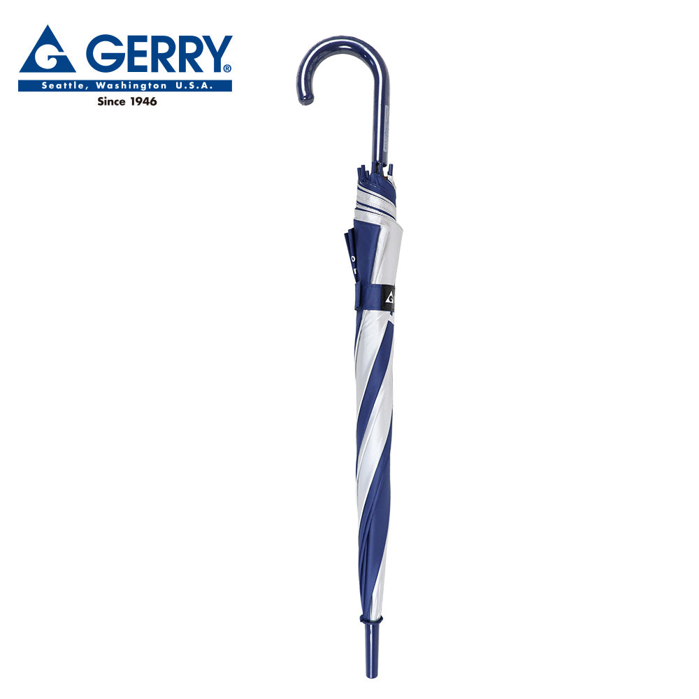 GERRY　KIDSシルバー日傘55cm　シルバー×ネイビー