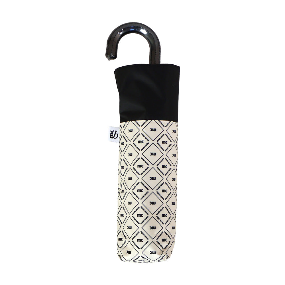 marie claire bis　晴雨兼用折傘　BRANDING PATTERN 50cm